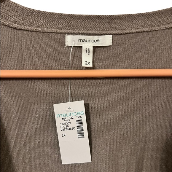 Maurice’s NWT long sweater Cardigan size 2X - Picture 3 of 5